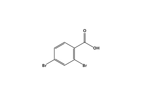 2,4-Dibromobenzoic acid(图1)