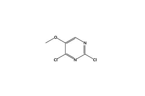 2,4-Dichloro-5-methoxypyrimidine(图1)